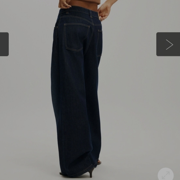 Cotton On Low Super Baggy Jean Star Blue NWT 32" X 30" - Picture 3 of 16